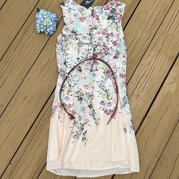 SOLD NWT Primark Atmosphere Sz 2 Floral Pink Dress - Picture 9 of 12